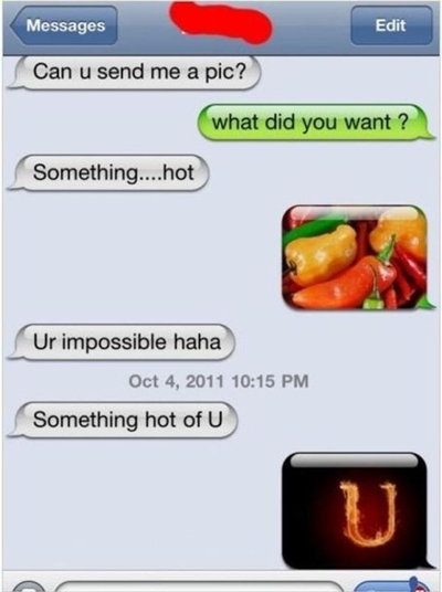 Sexting examples best The Art